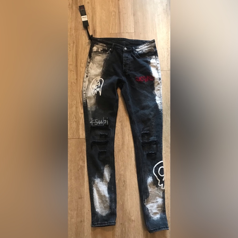 Ksubi x Juice Wrld 999 Black Jeans